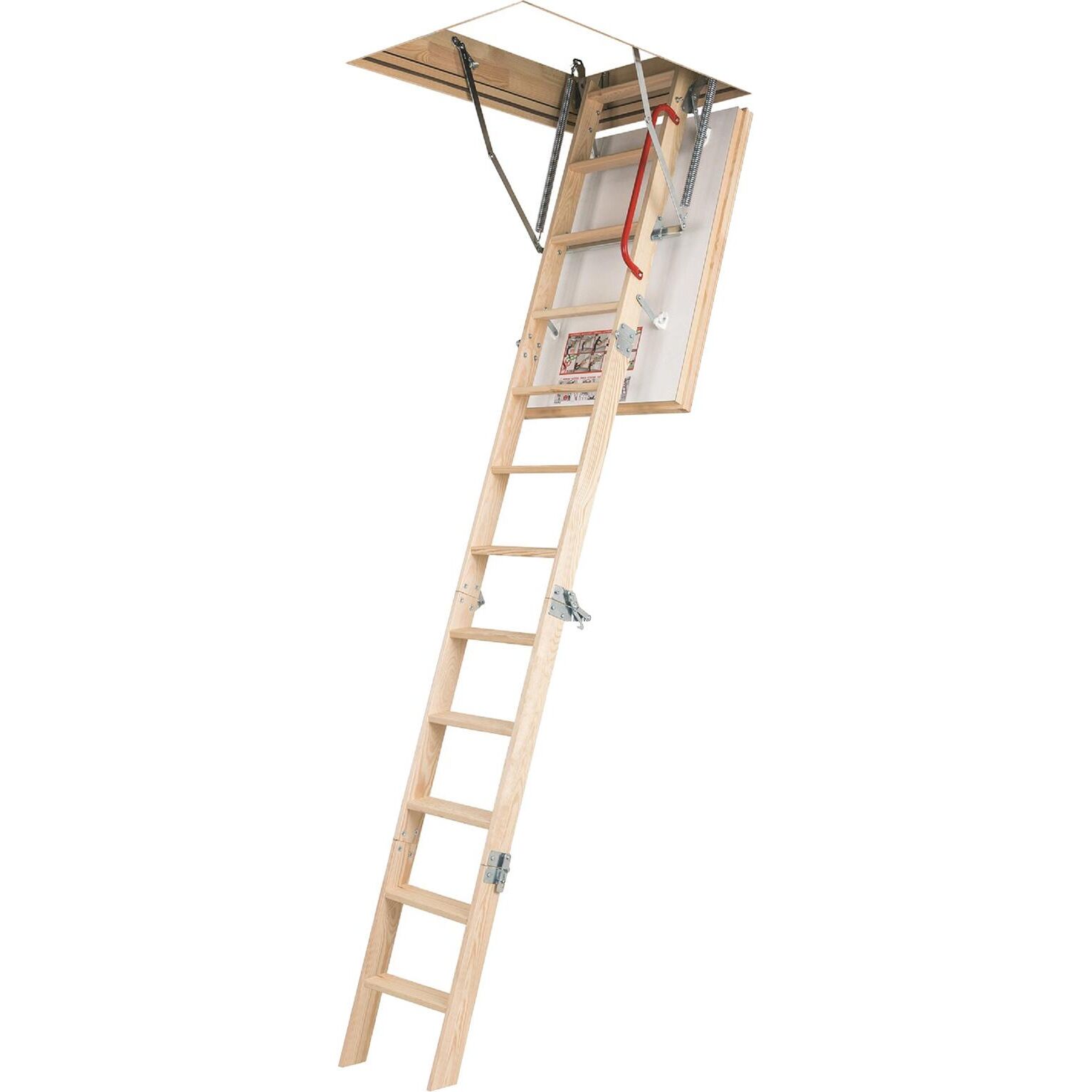 Fakro escalier escamotable en 3 parties 120x70 cm métal